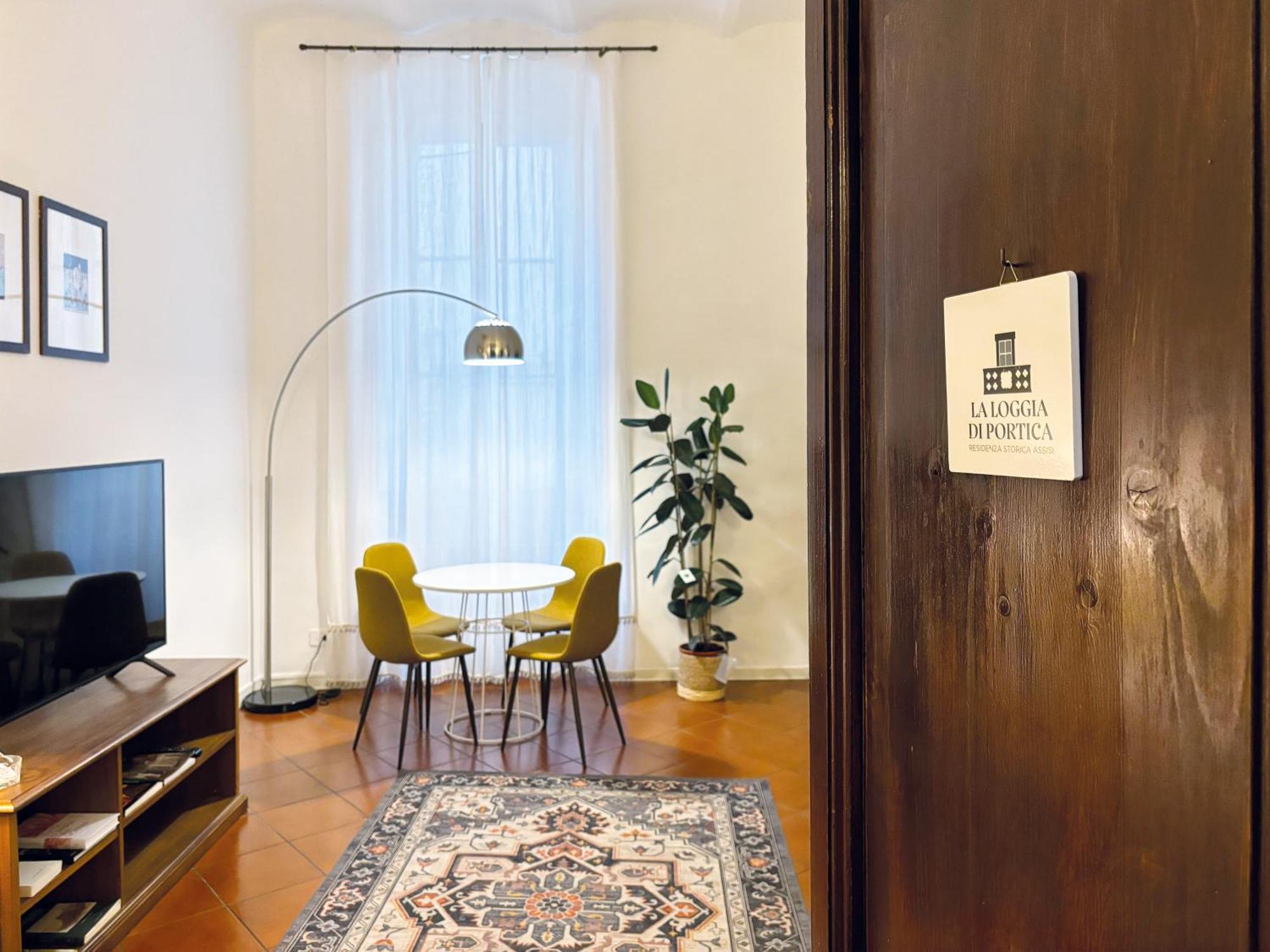 La Loggia Di Portica Residenza Storica Nel Centro Di Assisi Apartment ภายนอก รูปภาพ